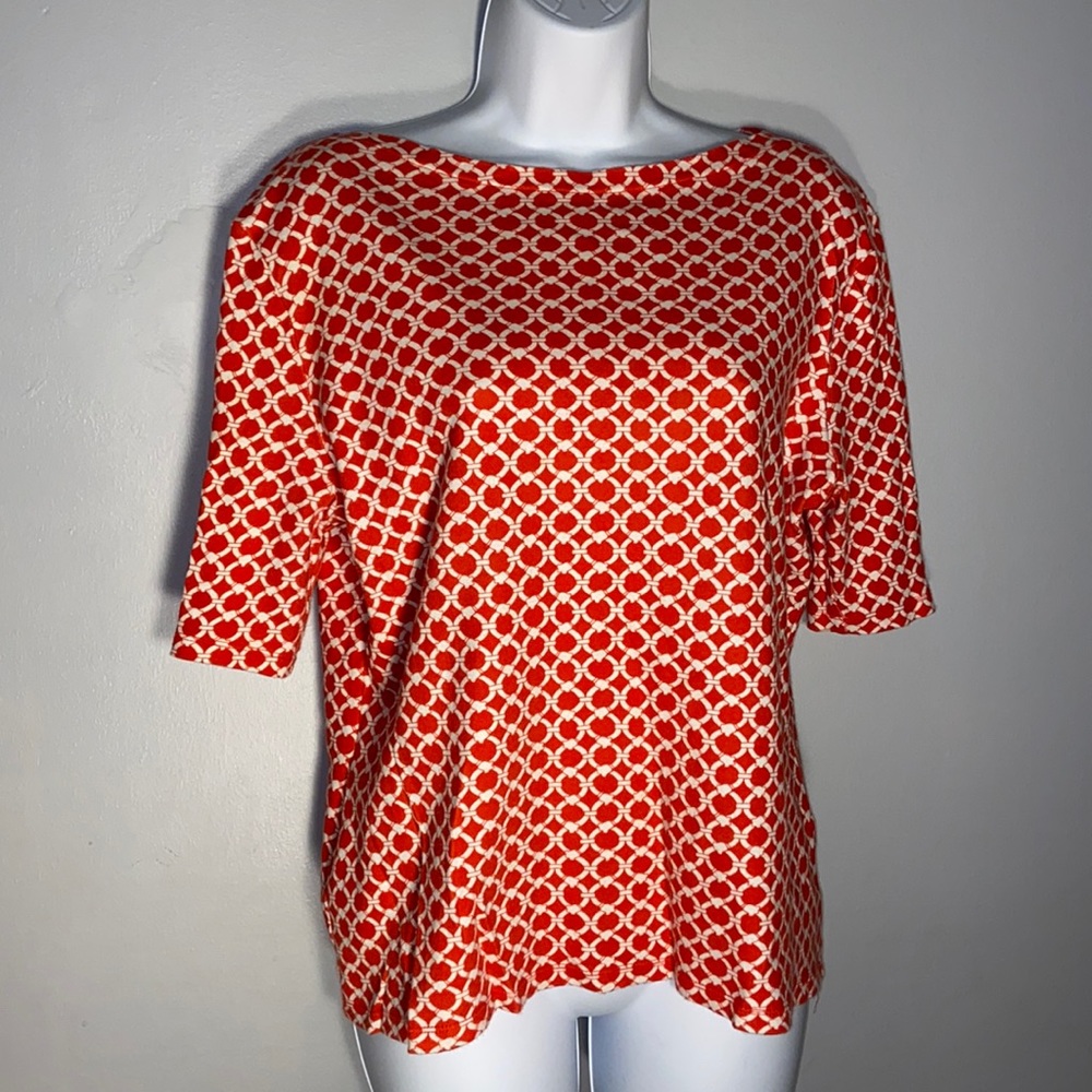 Pima Cotton print top